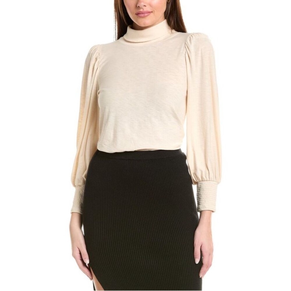 Nation LTD Sawyer Turtleneck Top size XS
